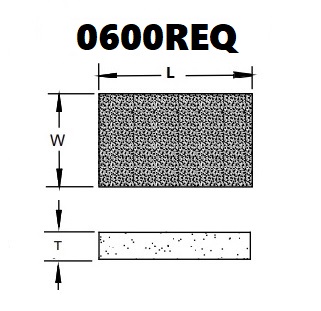 SPECIAL 600RECLW RECTANGULAR PLATE REQUEST