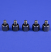 PLUG BOLTS, SEALS, SET OF 5