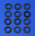CLAMPING RING, 1/8" TUBING,