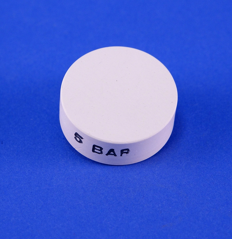 POROUS, CERAMIC PLATE, 1Inch, 5 BAR, STANDARD