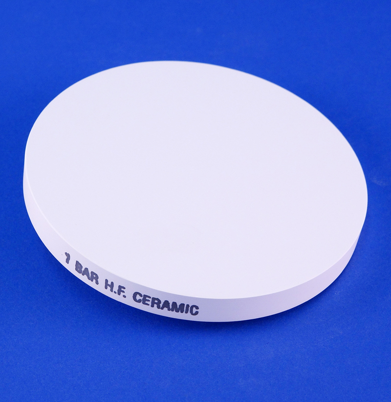POROUS, CERAMIC PLATE, 4Inch, 1 BAR, HIGH FLOW