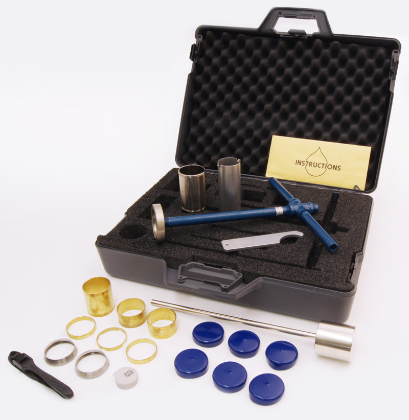 SOIL CORE SAMPLER, 2-1/4 IN. DIAMETER, IN CASE