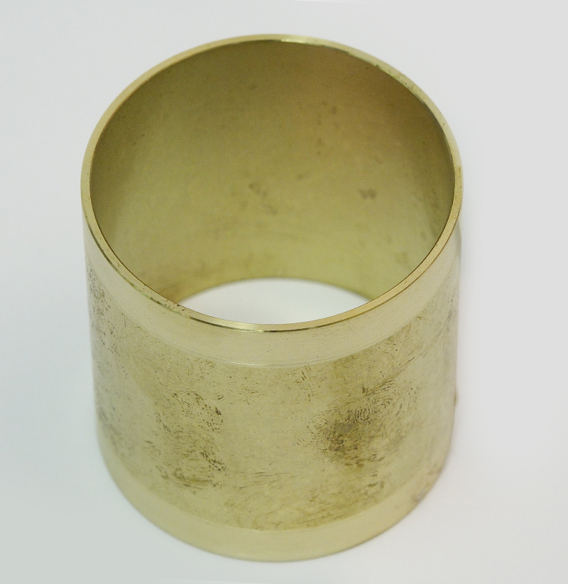 BRASS CYLINDER FOR CORE SAMPLER, 6 CM, 2.25" O.D., FOR 0200 CORE SAMPLER