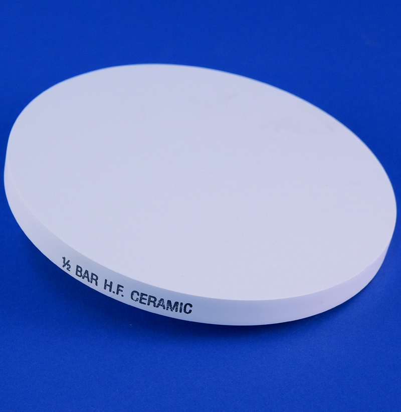 POROUS CERAMIC PLATE, 6.0" DIAM.,  1/2 BAR
