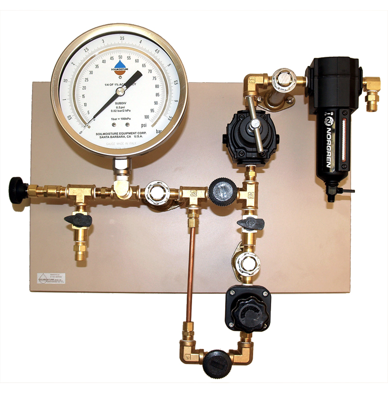 PRESSURE REGULATING SYSTEM (MANIFOLD) TO RUN 1600F1 EXTRACTOR