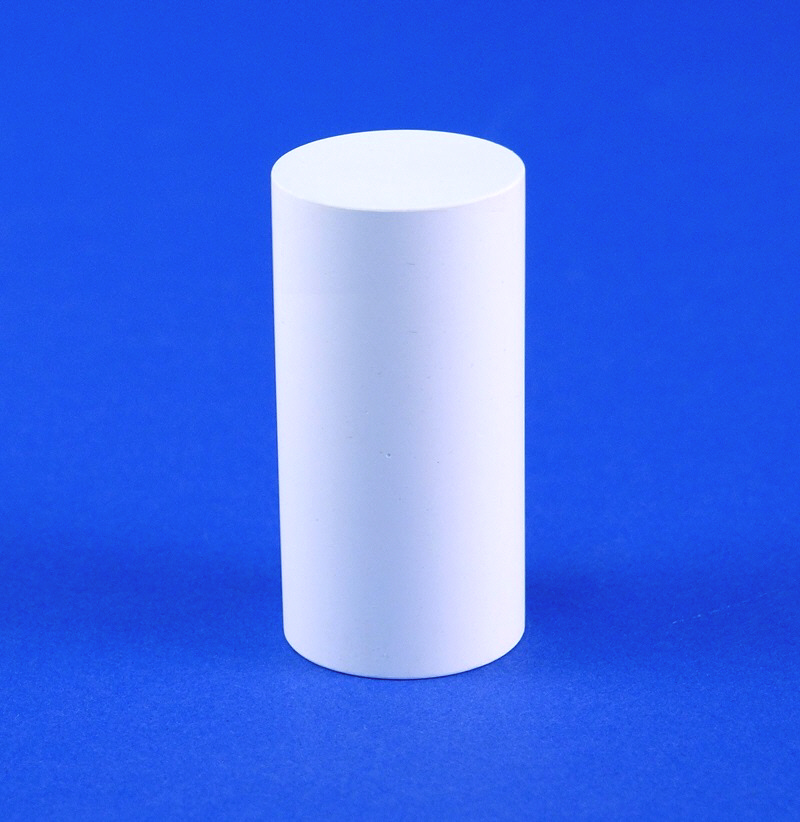 POROUS CERAMIC ROD 1"  OD X 2" LONG, 1 BAR HIGH FLOW