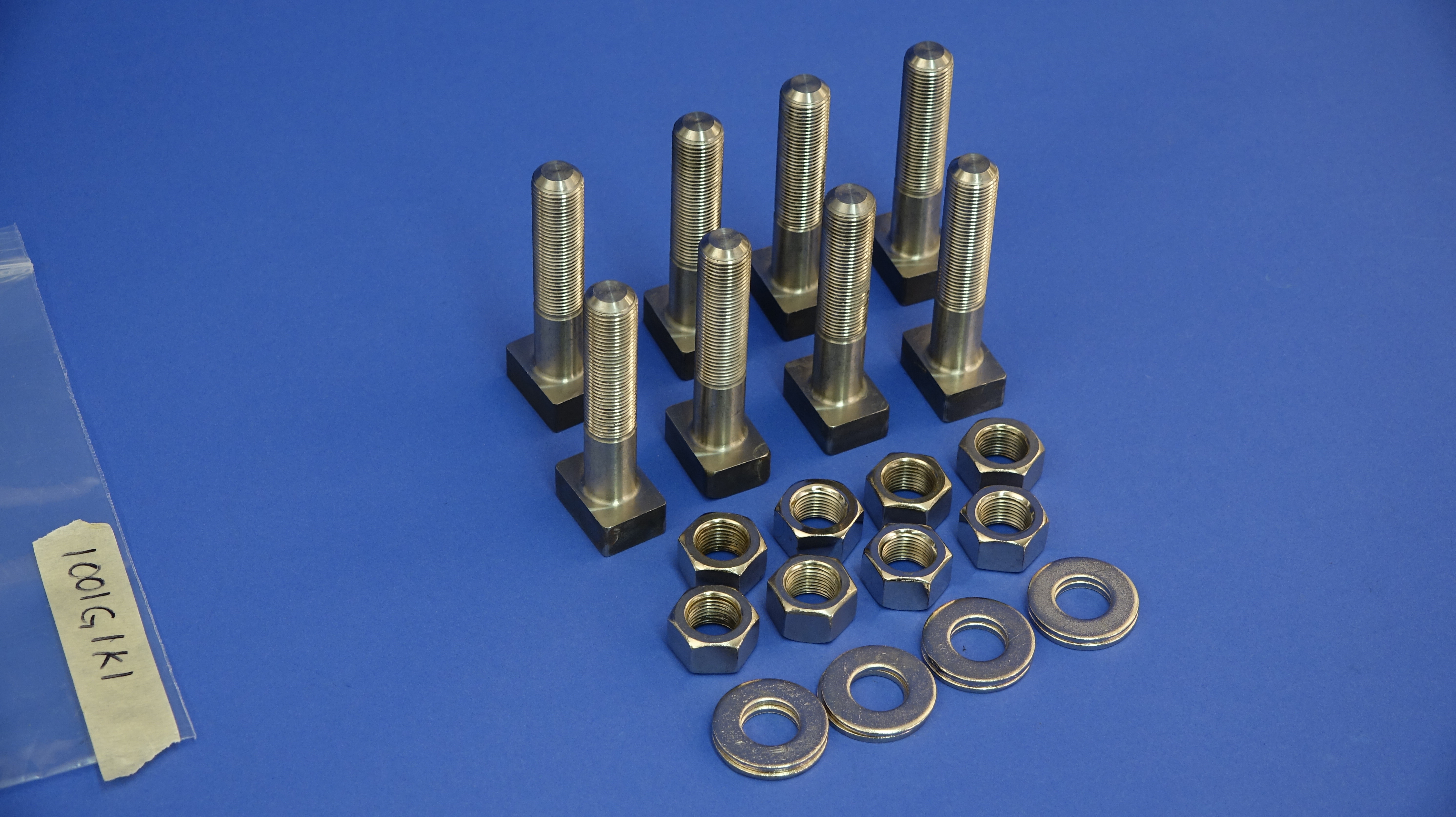 CLAMPING BOLT SET,  5/8" CYLINDER, SET OF 8