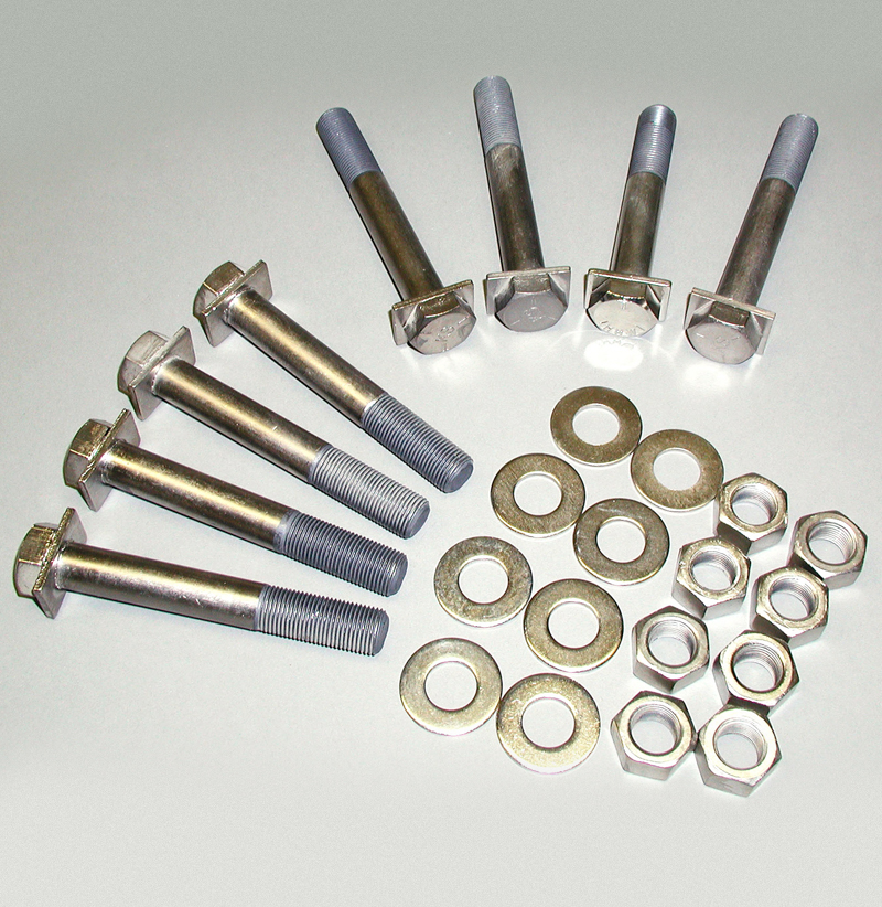 CLAMPING BOLT SET, 1-7/8" HIGH CYLINDER,  SET OF 8