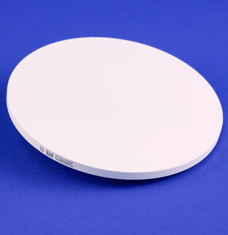 POROUS CERAMIC PLATE, 1/2 BAR HIGH FLOW