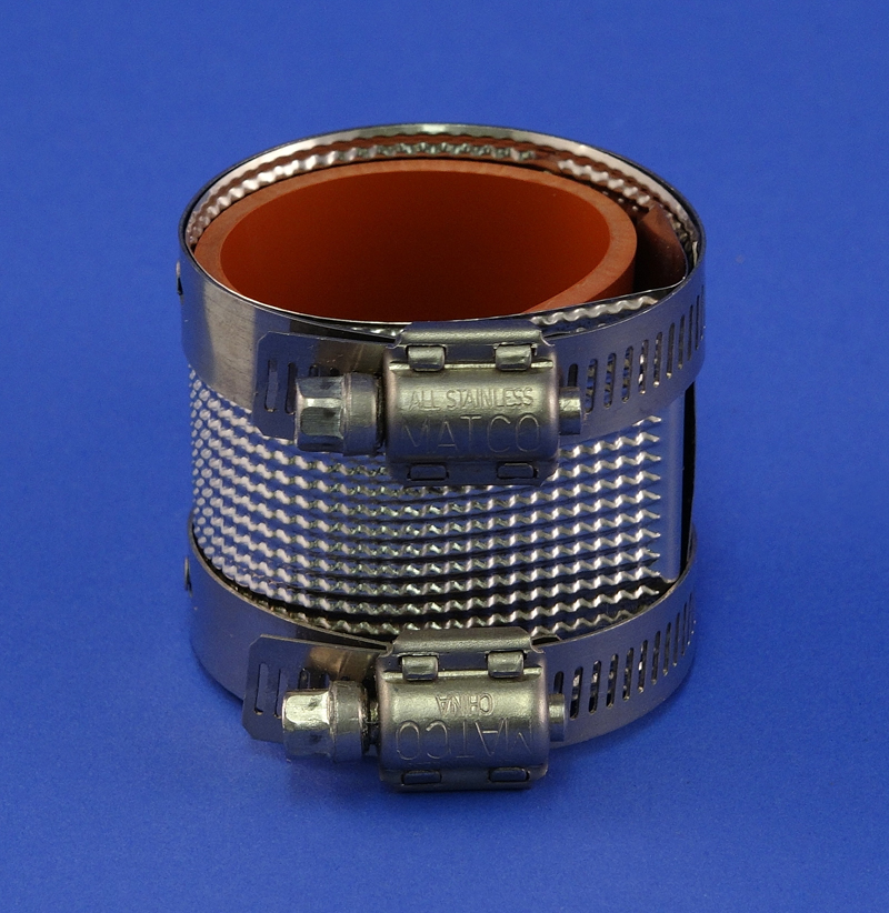 1920 SAMPLER TO CASING CLAMP, STAINLESS STEEL