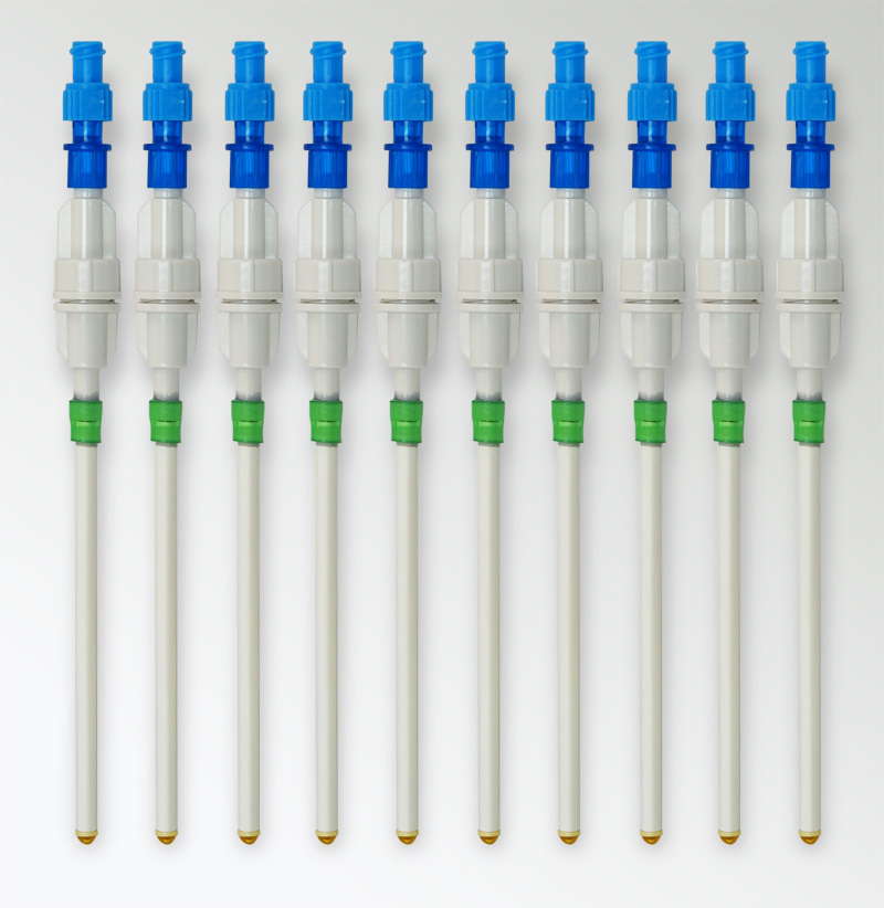 MACRO RHIZON SAMPLER,  9 CM LONG,  4.5MM DIAM, SET OF 10