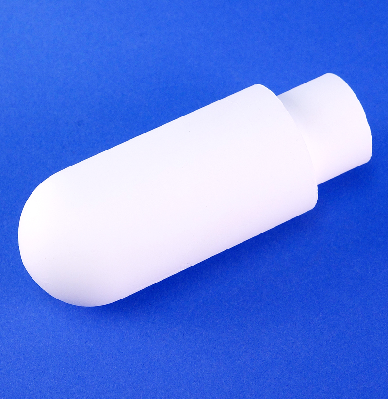 ROUND BOTTOM NECK TOP CUP, 1.41" OD X 2.95" LONG, 3 BAR STANDARD
