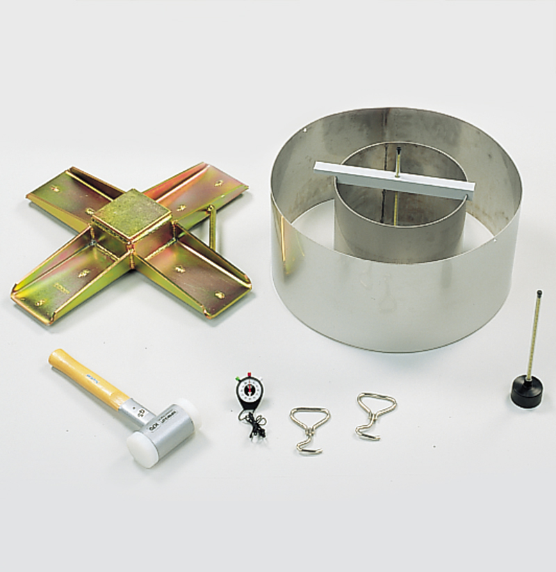 DOUBLE RING INFILTROMETER KIT, SINGLE SET, FALLING HEAD