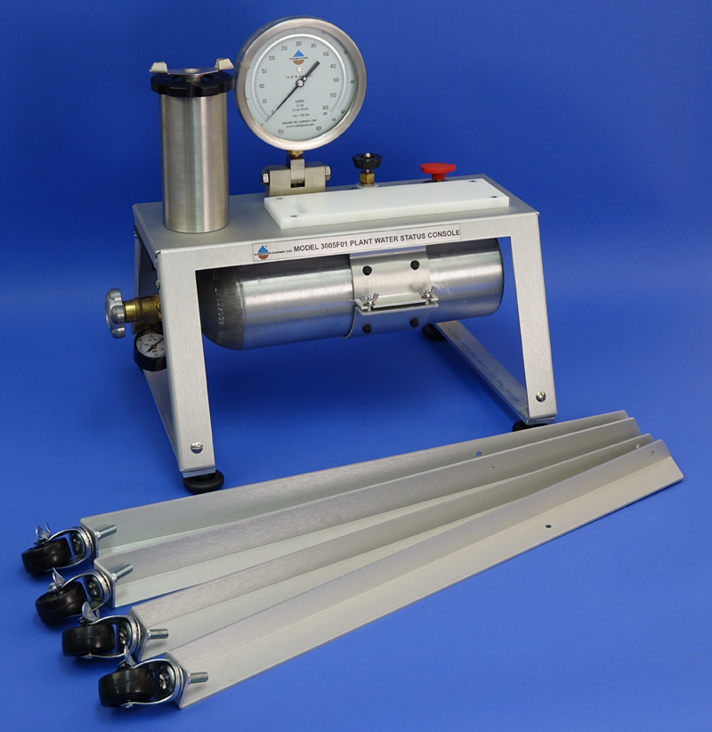 PLANT WATER STATUS CONSOLE, with TANK (7in Pressure Vessel, G4 Specimen Holder, 40 Bar gauge)