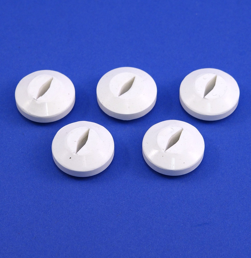 G4 GROMMET,  1/8"  WIDE BY 1/2"  ELLIPSE,  5 PACK