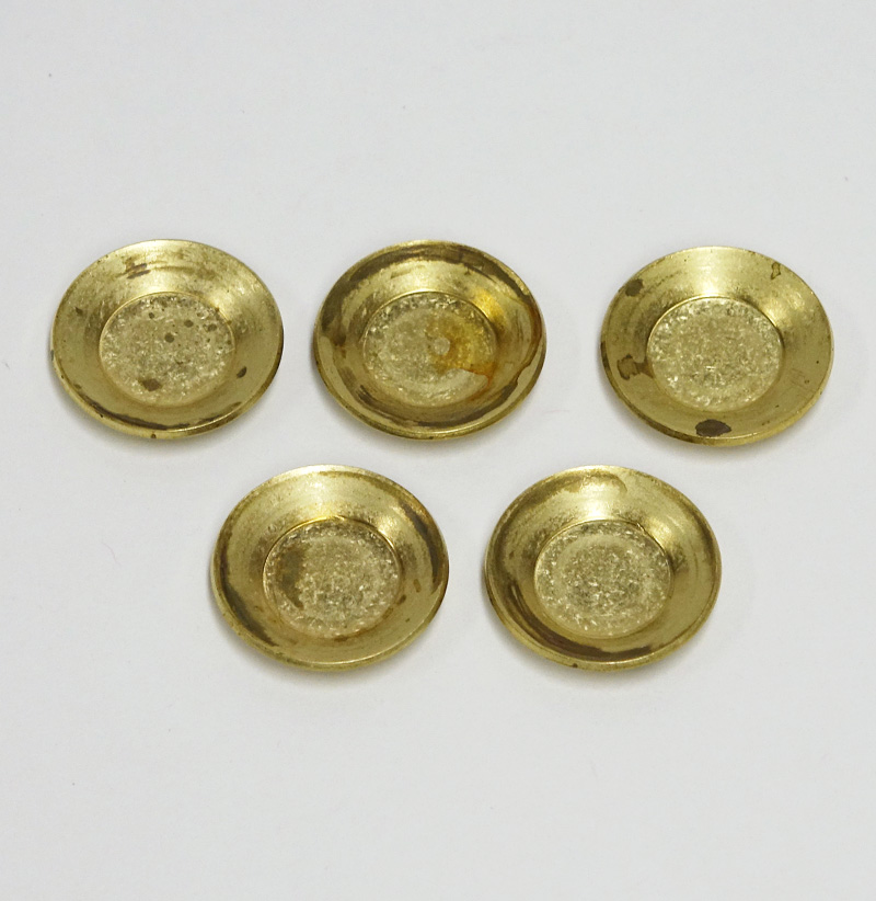 G4 BRASS SUPPORT WASHER,  G4 SPECIMEN,  BLANK,  5 PACK