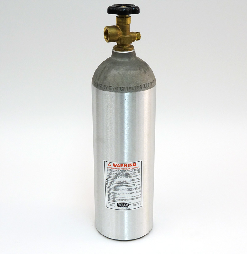 SAPS EXTERNAL GAS CYLINDER, 22 CU FT.