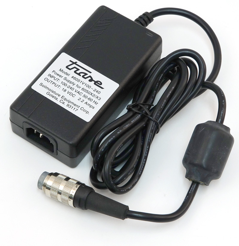 EXTERNAL POWER, 100 TO 240 V INPUT (6050X2 AND X3)