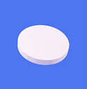 POROUS CERAMIC PLATE, 2" DIAM., 1 BAR STANDARD