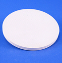POROUS CERAMIC PLATE, 11" DIAM., 1 BAR HIGH FLOW