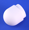 ROUND BOTTOM NECK TOP CUP, 2.37" OD X 2.13" LONG, 1 BAR HIGH FLOW
