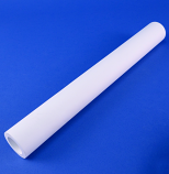 POROUS CERAMIC CYLINDER, 1.375" OD X 11.5" LONG, 1 BAR HIGH FLOW