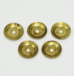 G4 BRASS SUPPORT WASHER, G4, 9/64"  DIAM. HOLE,  5 PACK