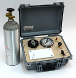 SAPS II PLANT WATER STATUS CONSOLE, 80 Bar Gauge, G4 Specimen Holder in carry case, 22 c/f tank (empty) included