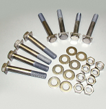 CLAMPING BOLT SET, 1-7/8" HIGH CYLINDER,  SET OF 8