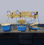LAB SETUP 1000, 1500F2, 1600F1, MERCURY-FREE MANIFOLD, 220V COMPRESSOR